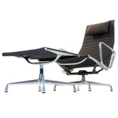 Vitra EA124 & EA125 lounge chair by Charles Eames.