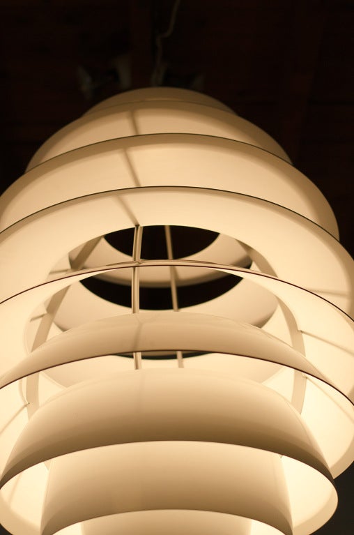 Exceptional large 'Gigant' Pendant Kurt Norregaard Louis Poulsen For Sale 3