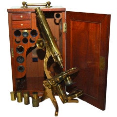 Antique Armstrong & Bro. Monocular Microscope
