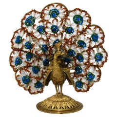 Peacock Table Lamp