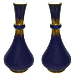 A Pair of Sévres Vases
