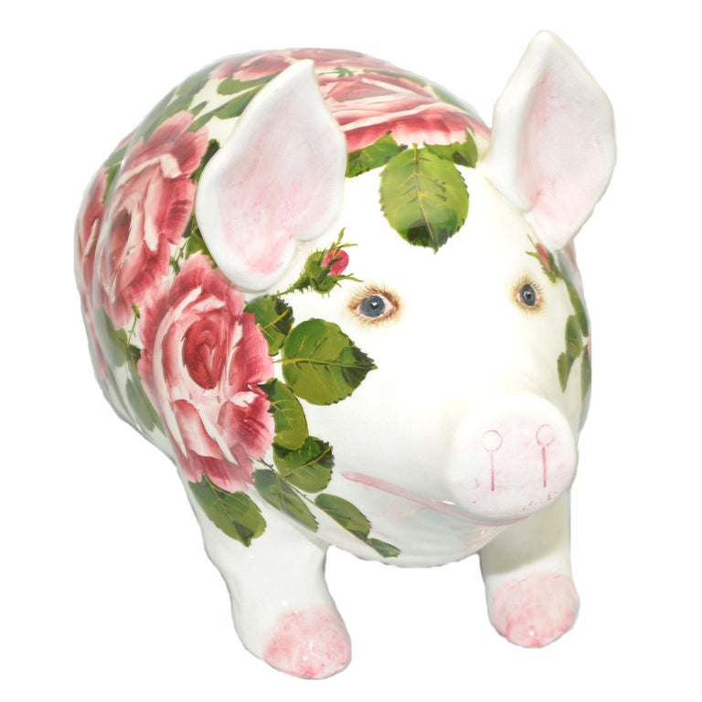 Weymss Ware Pottery Pig For Sale
