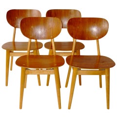 Set of two dining chairs by Cees Braakman for UMS Pastoe