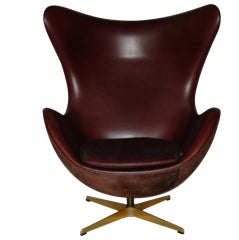 Limited Golden Egg chair by Arne Jacobsen for Fritz Hansen