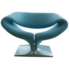 Chaise à ruban, modèle n° 582 de Pierre Paulin pour Artifort
