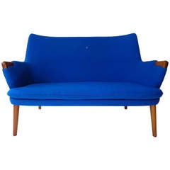 Vintage Mini bear sofa AP 315 by Hans J. Wegner made by A.P. Stolen