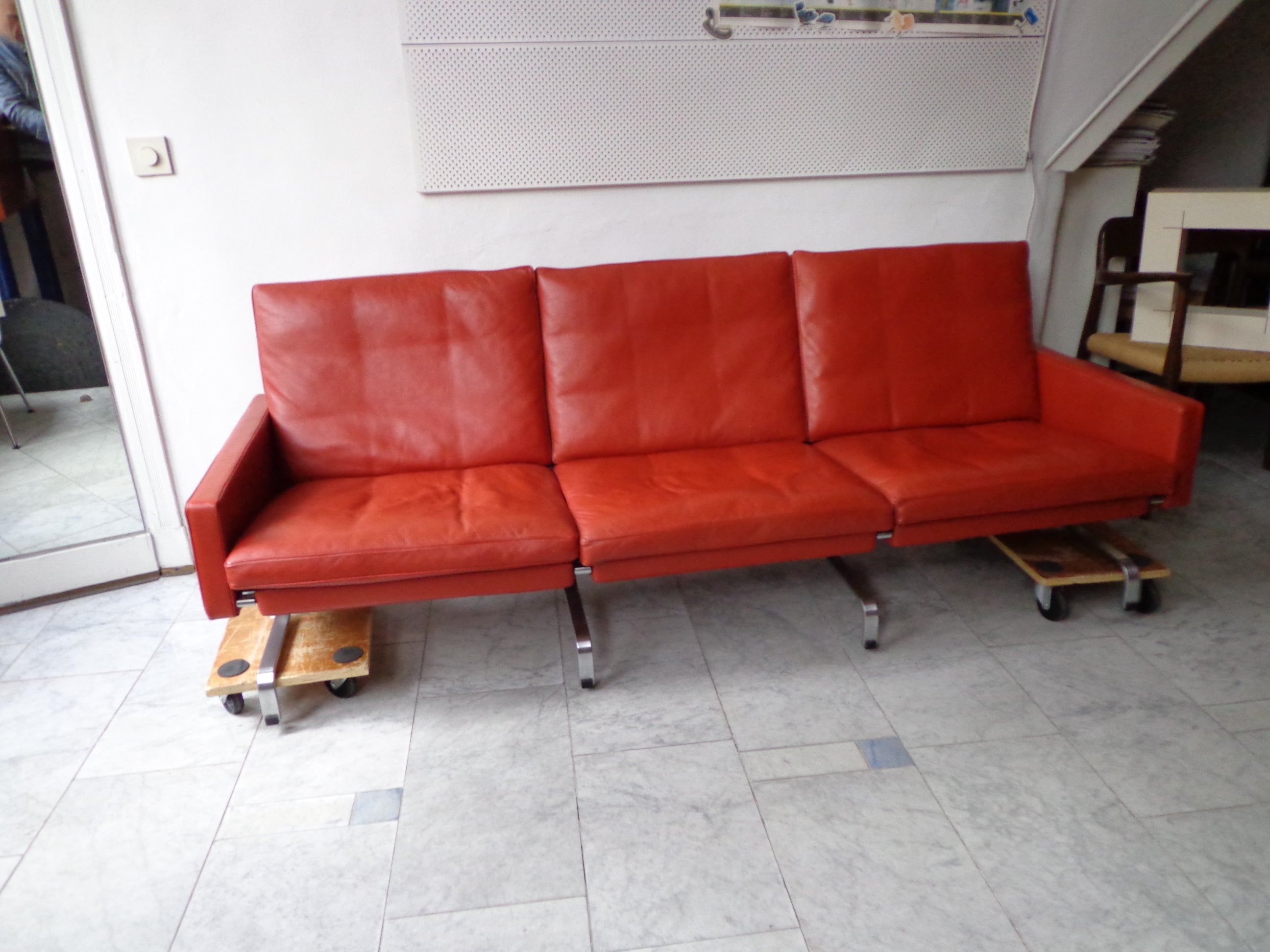 PK 31/3 sofa from Poul Kjaerholm for Fritz Hansen