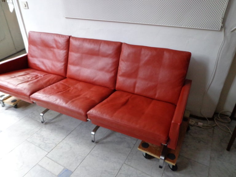 PK 31/3 sofa from Poul Kjaerholm for Fritz Hansen In Excellent Condition In Amsterdam, NL