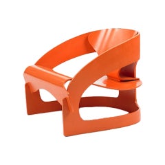 Plywood  4801 lounge chair by Joe Colombo for Kartell