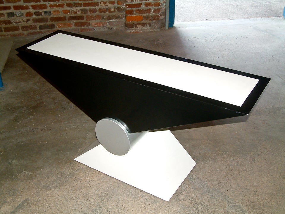Dramatic Post Modern Console Table