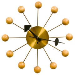 Vintage George Nelson & Associates Ball Clock Model 4755