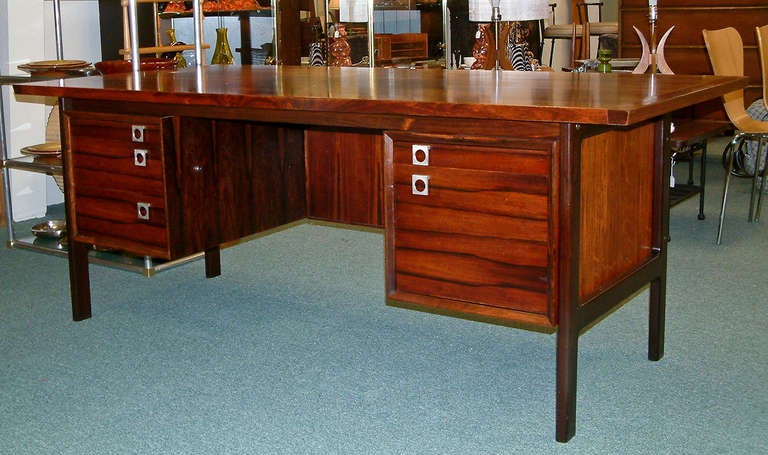 Arne Vodder Rosewood Executive Desk