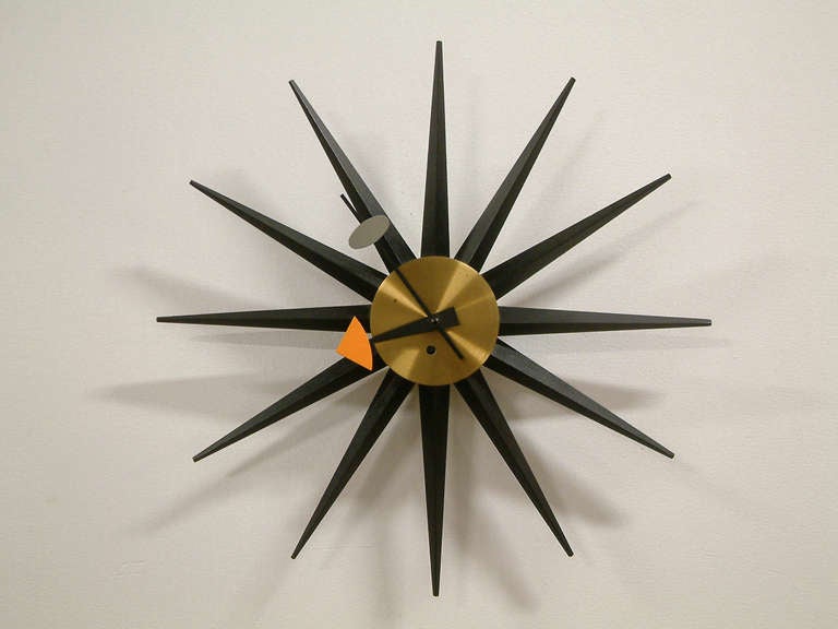 spiky clock