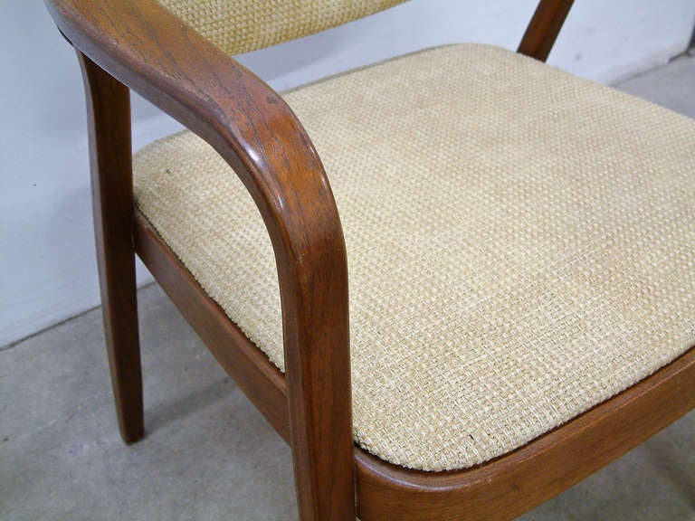 Mid-Century Modern Four Don Pettit for Knoll Chairs