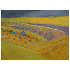 Sally Sargent Turner Oil on Canvas, circa 1970