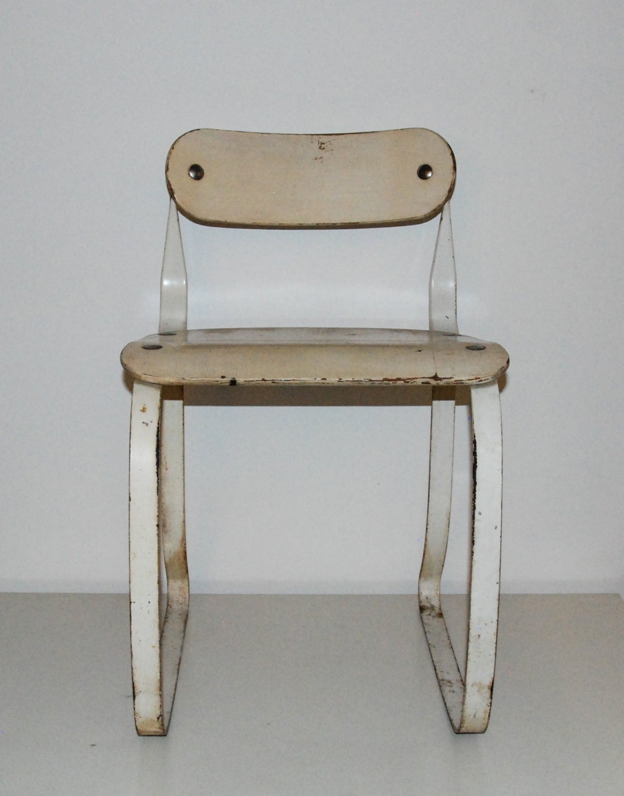 Industrial Herman Sperlich Health Chair for Ironrite Corporation, 1938, United States For Sale