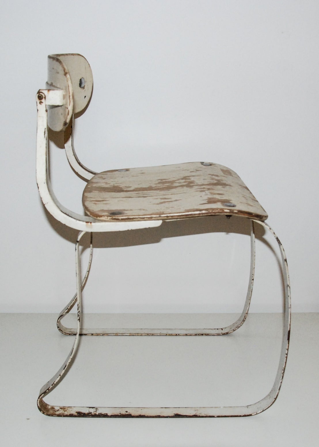American Herman Sperlich Health Chair for Ironrite Corporation, 1938, United States For Sale
