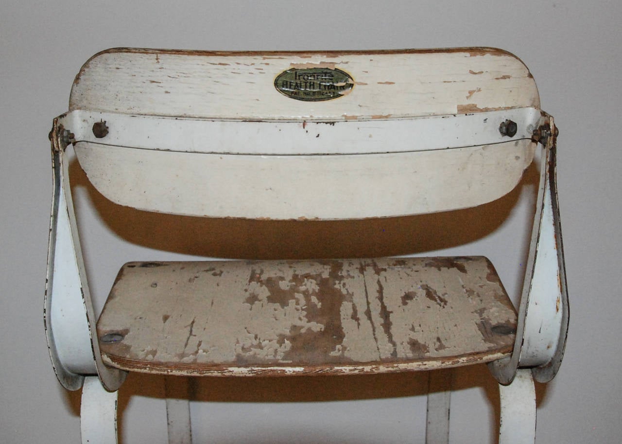 20th Century Herman Sperlich Health Chair for Ironrite Corporation, 1938, United States For Sale