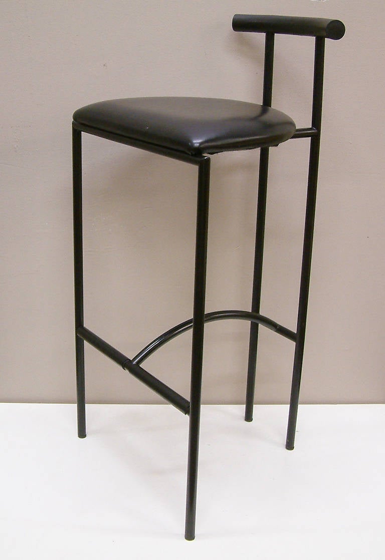Modern Pair of Bieffeplast Barstools Designed by Rodney Kinsman, Italy, 1980 For Sale