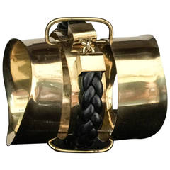 Couture Runway Bracelet or Arm Cuff Attributed to Rossella Jardini for Moschino
