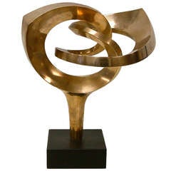 R.J. Mitchell Polished Bronze Sculpture Limited Edition 4/10