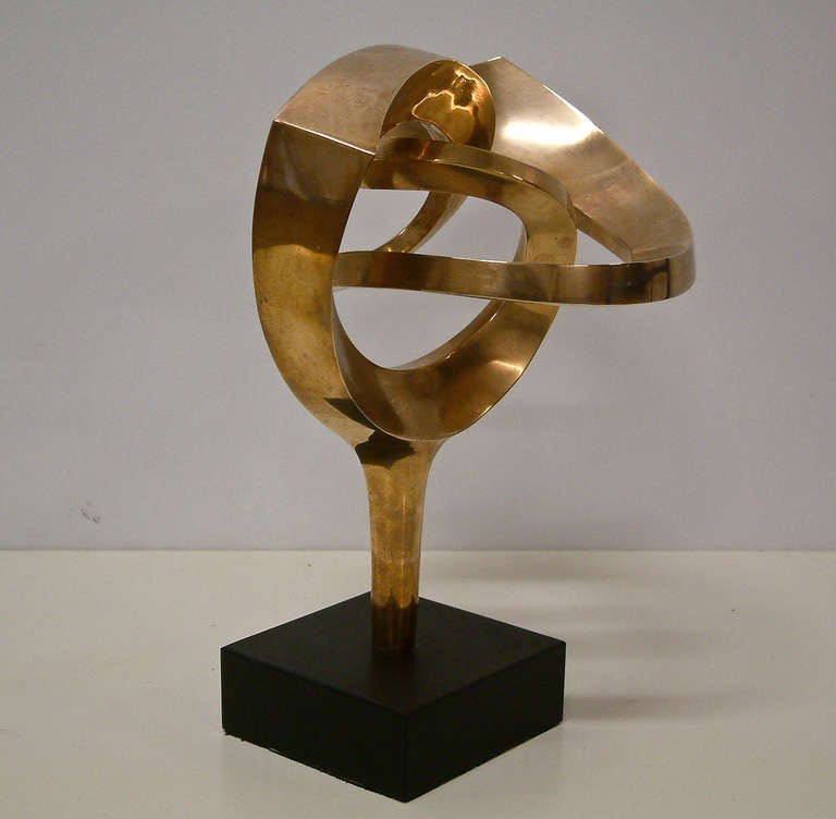 R.J. Mitchell Polished Bronze Sculpture Limited Edition 4/10 3