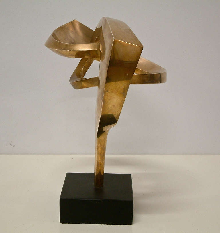 R.J. Mitchell Polished Bronze Sculpture Limited Edition 4/10 1