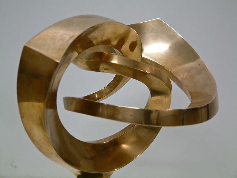R.J. Mitchell Polished Bronze Sculpture Limited Edition 4/10 2
