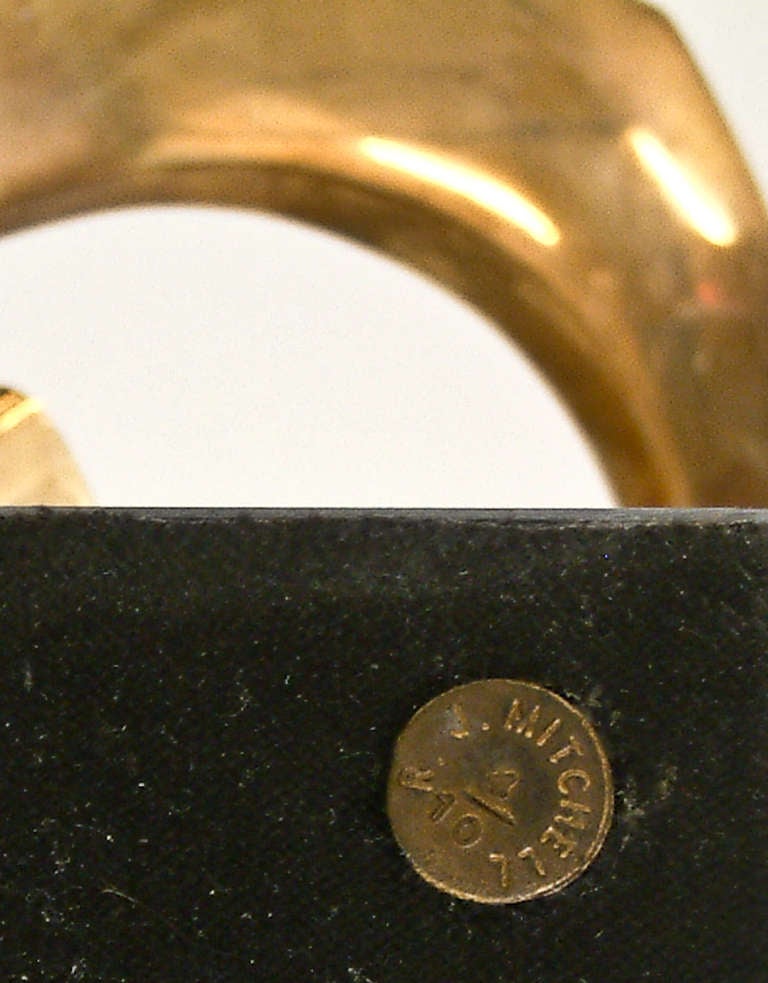 20th Century R.J. Mitchell Polished Bronze Sculpture Limited Edition 4/10