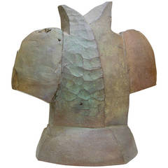 Monumental Nancy Jurs Ceramic Torso Sculpture