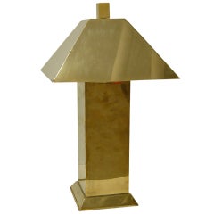 Hart Associates Brass Table Lamp