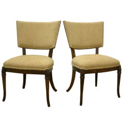 Pair of Klismos Chairs