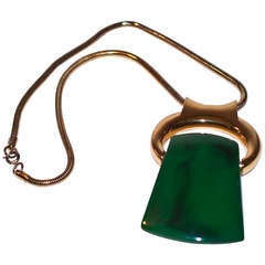 Pendant Necklace by Lanvin Circa 1960