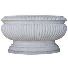 French Louis XVI Style Marble Bowl 19th Century