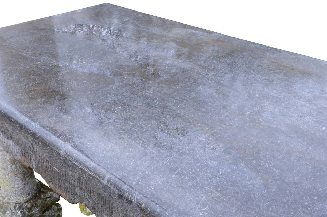 Stone Garden Table, 19th Century For Sale