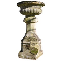 A French Louis the 14th stone bowl dated 19th century.