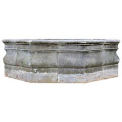 French Louis XIV Style Octagonal Basin - 19th Century
