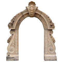 A 19th Century Terra Cotta Window Frame