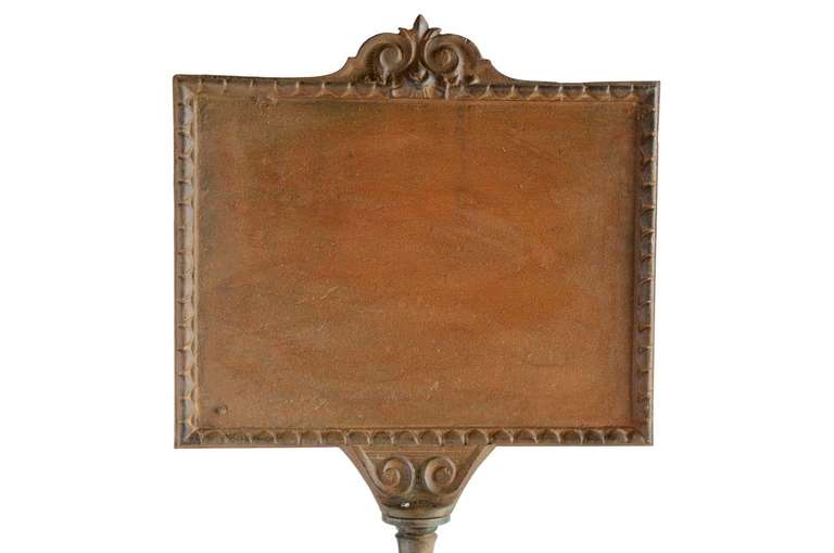 19th Century 19th century cast iron sign