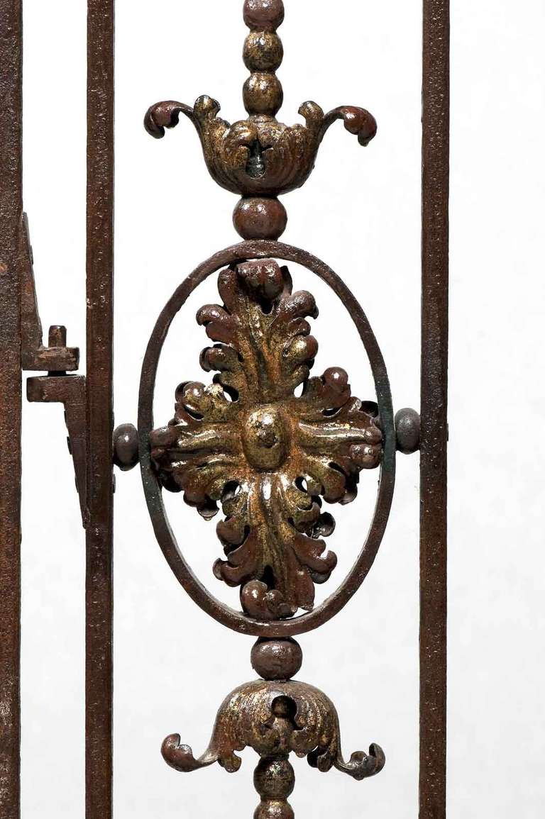 Schmiedeeisentor im französischen Louis-XV-Stil, 19. Jahrhundert (Louis XV.)