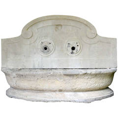 Stone Wall Fountain, 19th Century