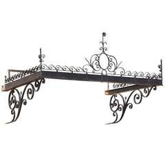 Wrought iron canopy - Late 19th century or early 20th century