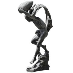 „Le Torrent“ von Urbain Basset (1842-1924)