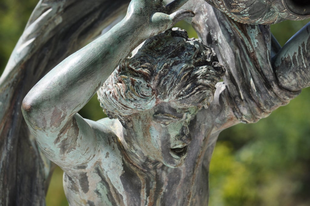 „Le Torrent“ von Urbain Basset (1842-1924) im Zustand „Hervorragend“ in Richebourg, Yvelines