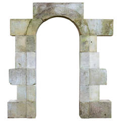 Stone doorway - 19th century