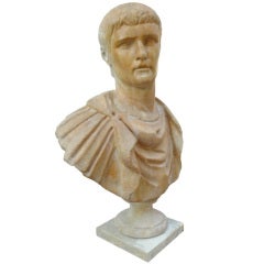 Marble Bust of a Roman Imperator