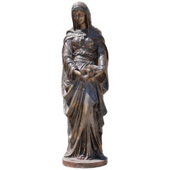 Cast iron fountain center piece