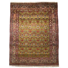 Antique Persian Isfahan Area Rug with Traditional Modern Style 6