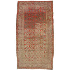 Antique Khotan Area Rug with Pomegranate Design 3