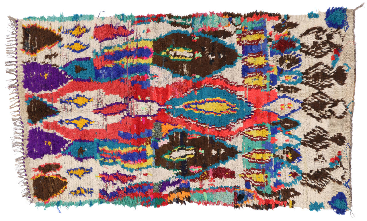 Berber Moroccan Rug with Abstract Design at 1stdibs
